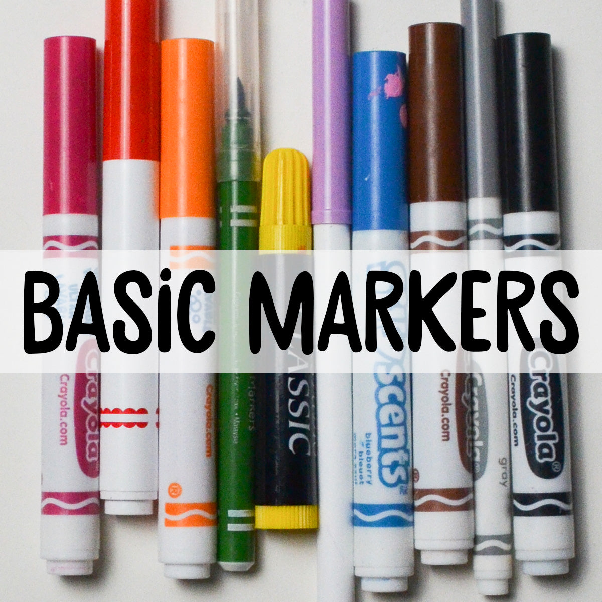 Mini Markers - Set of 10 – Make & Mend