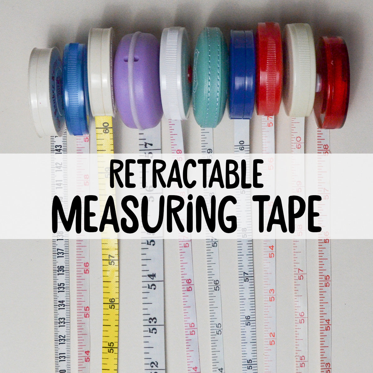 Retractable 60 Measuring Tape – Make & Mend