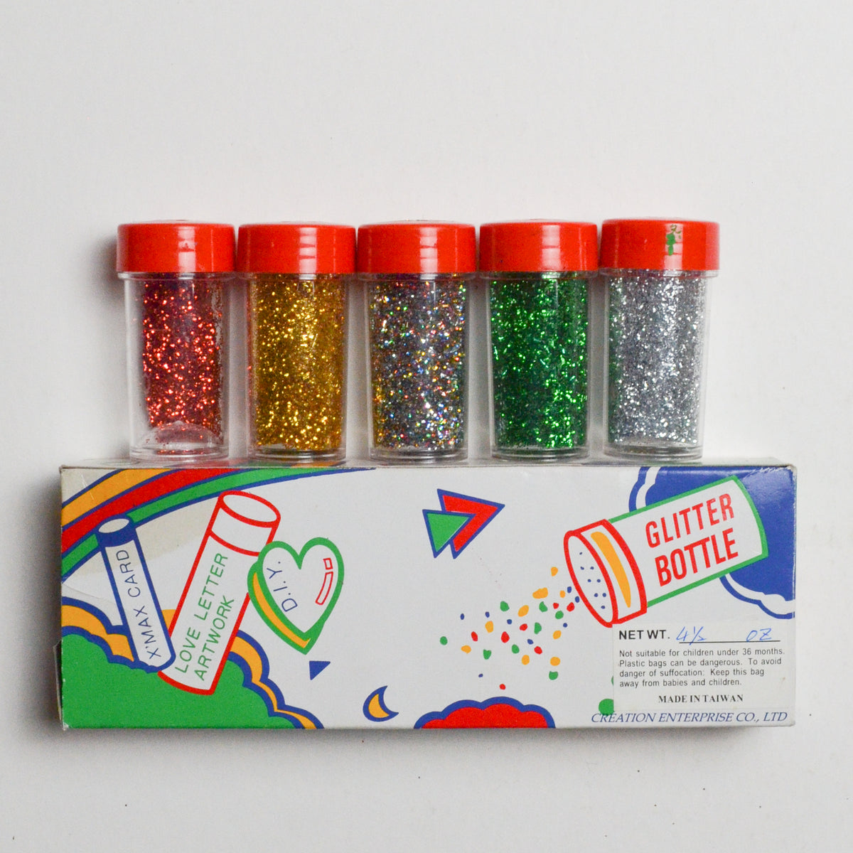 Recollections Assorted Glitter Set - 18 Jars