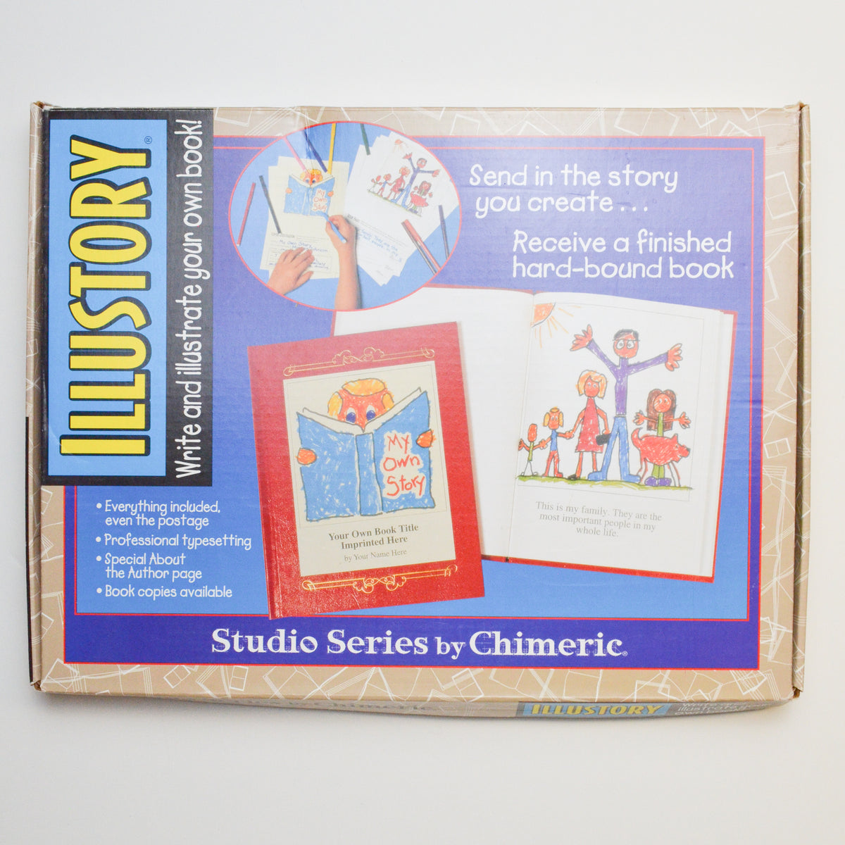 Illustory Book Making Kit NEW Professionally Produced Book