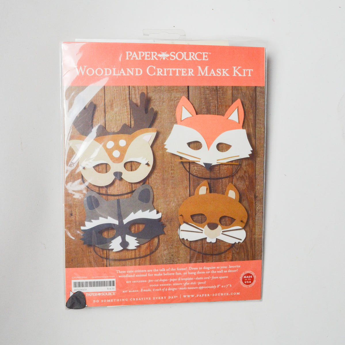 Creatology Paper Masks Kit - 7 x 10 in