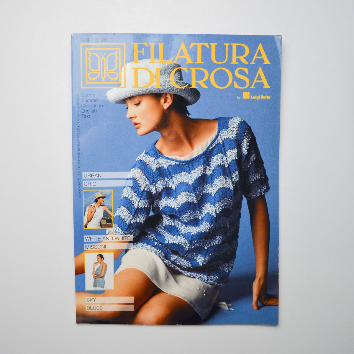 Filatura di Crosa Knitting Pattern Magazine Spring/Summer Collection – Make  & Mend