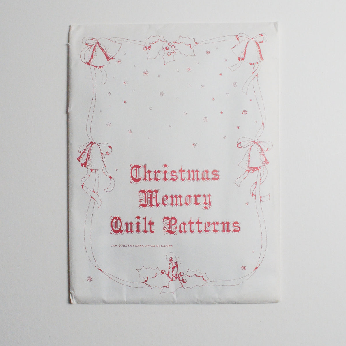 Christmas Memory Quilt Patterns from Quilter's Newsletter Magazine