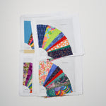 Partially Completed Dresden Plate Paper-Pieced Quilt Bundle Default Title