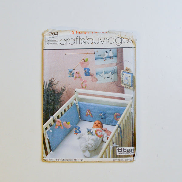 Simplicity Crafts 7254 Mobile + Baby Toys Sewing Pattern (One Size) Default Title