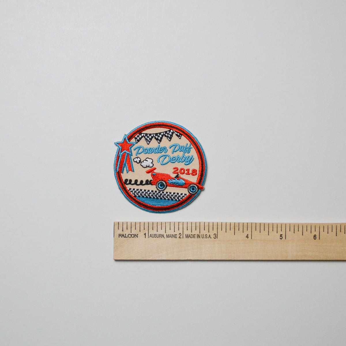 Powder Puff Derby 2018 Patch Make & Mend