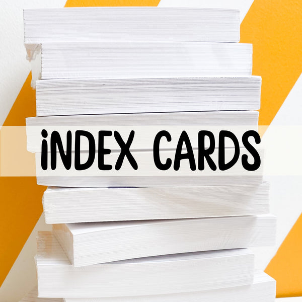 Pack of Index Cards