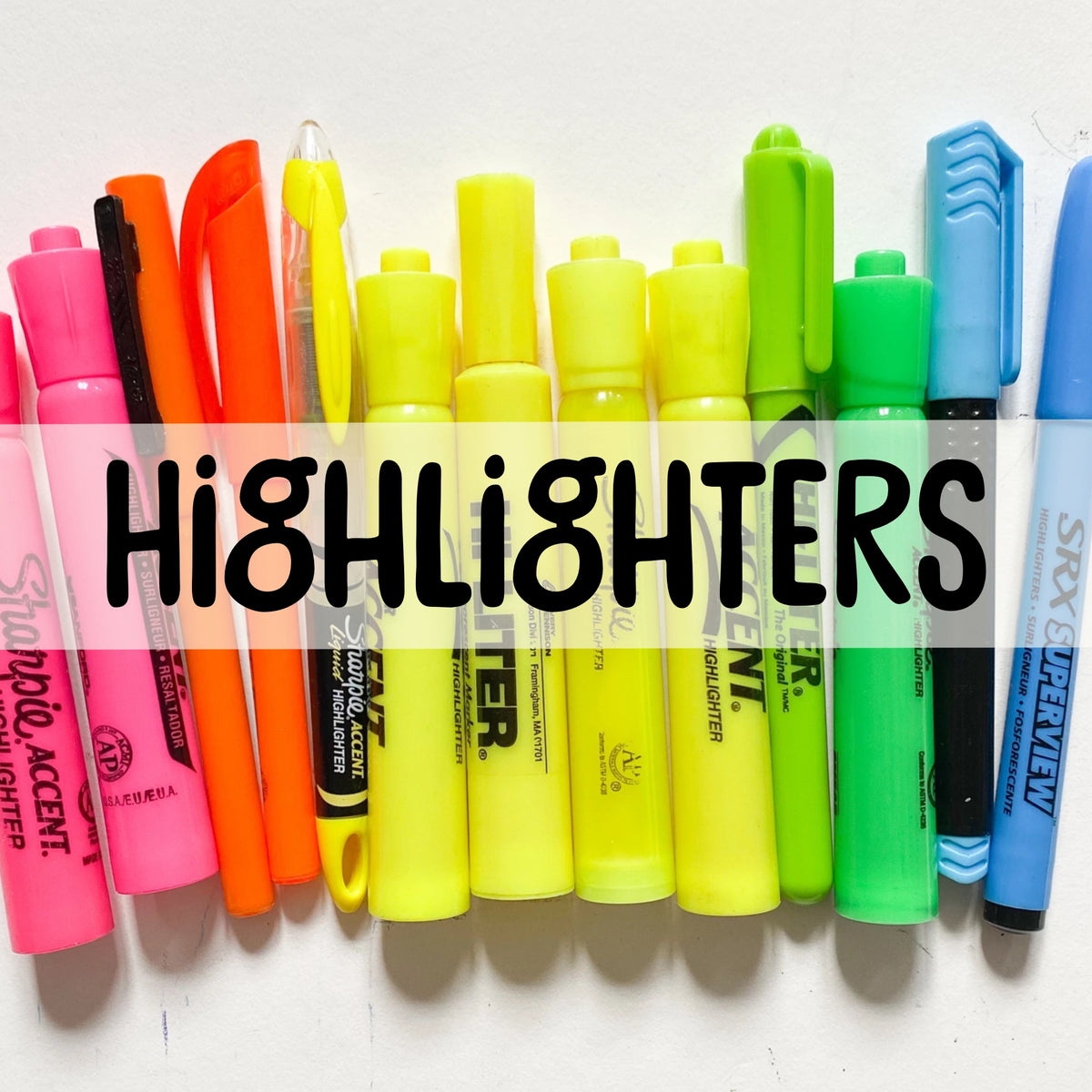 Ten Highlighters – Make & Mend