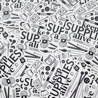 "Keep Supplies Alive" Vinyl Sticker