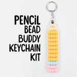 Pencil Bead Buddy Keychain Kit