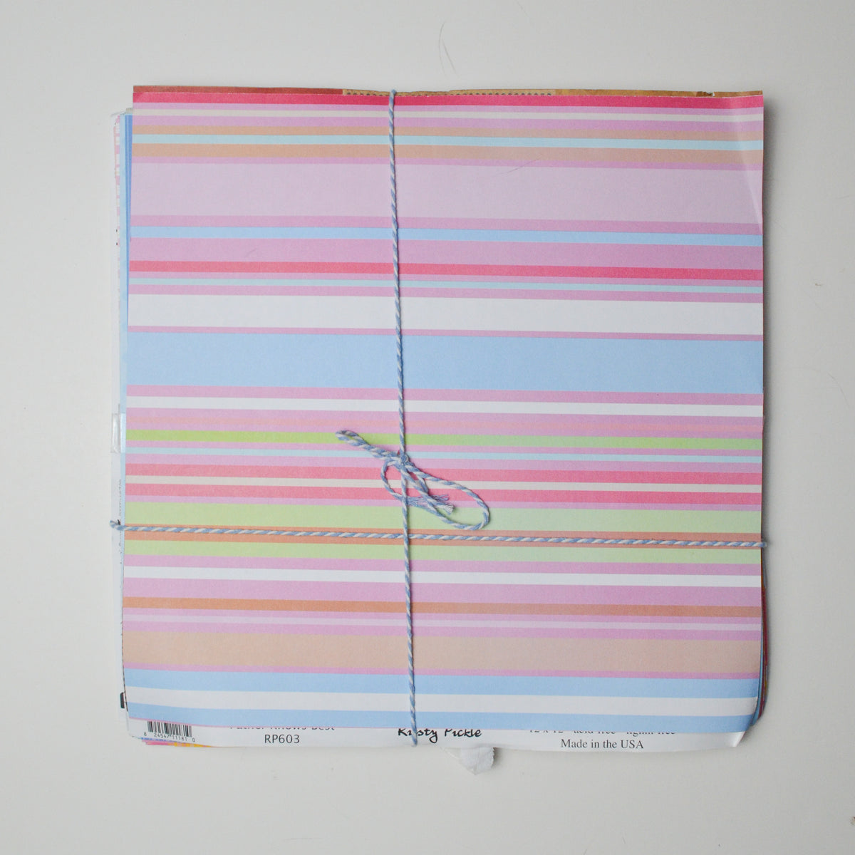 Craft Paper Texture Background DIY Album Scrapbooking Journal 150Pcs  Rainbow 8cm