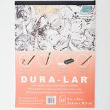 Dura-Lar Archival Polyester 0.005 Two-Sided Matte Film Drawing Pad - 9" x 12"