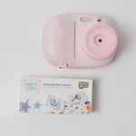 Pink Sunny & Fun Instant Print Camera + Paper Roll