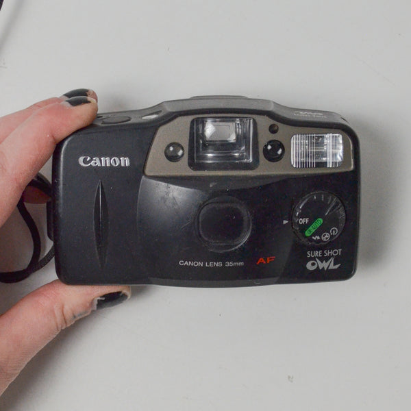 Canon SureShot Owl AF 35mm Point and Shoot Film Camera