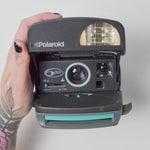 Polaroid 600 Gray + Green Camera - No Film, Untested