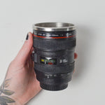 Camera Lens Coffee Cup - Missing Lid
