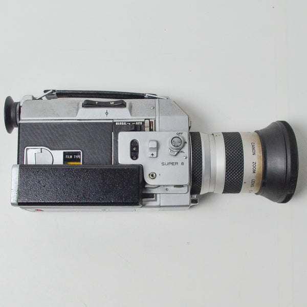 Canon Super 8 Auto Zoom 814 Film Camera with Canon C-8 Zoom Lens