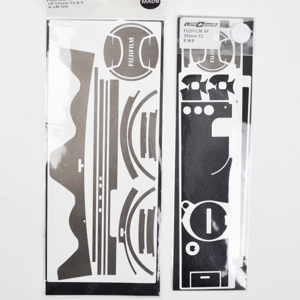 Life+Guard Fujifilm Camera + Lens Skins - Set of 2