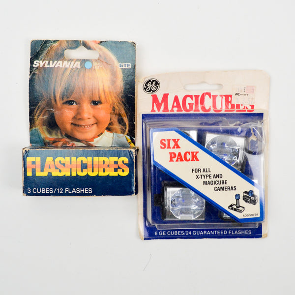 Vintage Magicubes Camera Flashes + Flashcubes