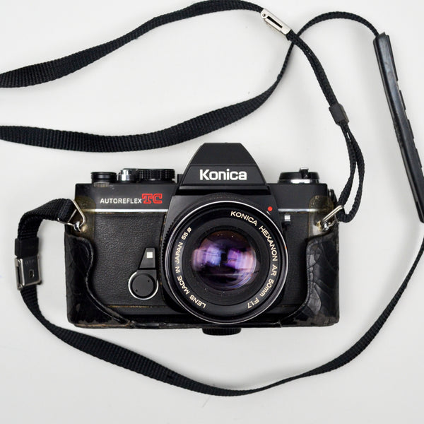 Konica Autoreflex TC with 50mm F1.7 Lens