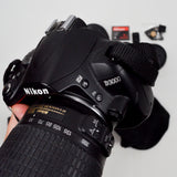Nikon D3000 With Lenses, Accessories + Carrying Case
