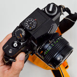 Minolta XK 35mm Film Camera with Rokkor Lens - Missing Battery Cap
