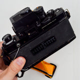 Minolta XK 35mm Film Camera with Rokkor Lens - Missing Battery Cap