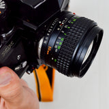 Minolta XK 35mm Film Camera with Rokkor Lens - Missing Battery Cap