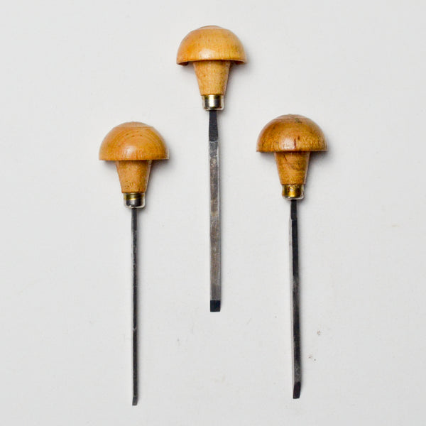 E.C. Muller Vintage Engraving Tools - Set of 3