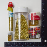 Gold Glitter - 5 Jars