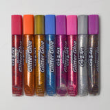 Glitter Glue - 8 Tubes