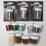 Assorted Embossing Powder Bundle - 13 Jars