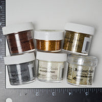 Metallic + Sparkly Embossing Powder - 6 Jars