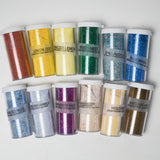 Stampworks Rainbow Embossing Glitter Bundle - 12 Jars