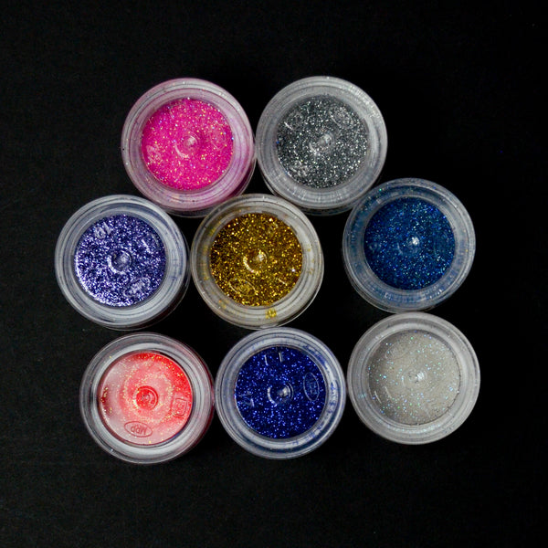 Disco Dust Non-Toxic Glitter - 8 Pots