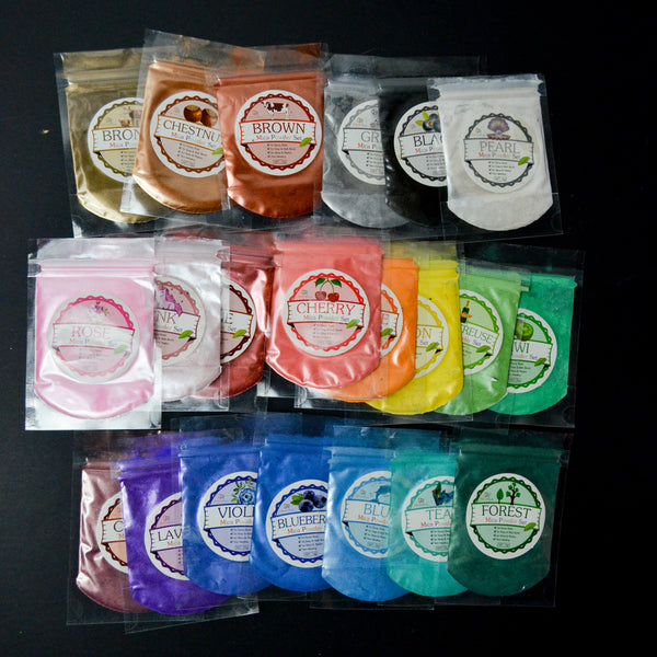 Mica Powder for Epoxy Resin, Soap + Plastic Crafts