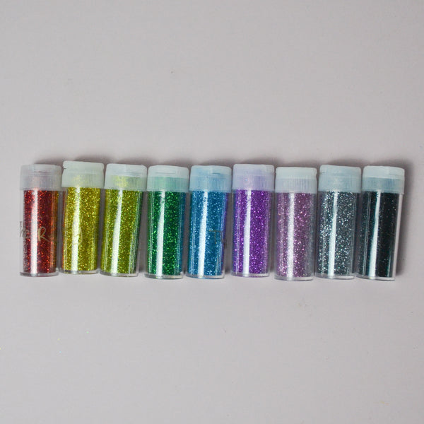 Rainbow Glitter Bundle - 9 Tubes