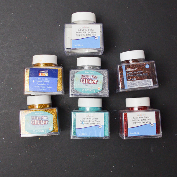 Extra Fine Glitter Bundle - 7 Jars