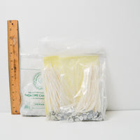 Waxed Candle Wick + Adhesive Tabs Bundle