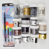 Embossing Pen + Metallic Embossing Powder Bundle