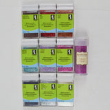 Rainbow Inkadinkado Glitter + Recollections Microbeads - 10 Containers