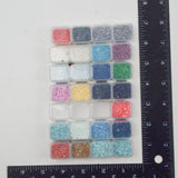 Assorted Round Plastic Gems from Gem Painting Kit