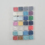 Assorted Round Plastic Gems from Gem Painting Kit