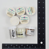Brown, Sparkle + Glow-in-the-Dark Embossing Powders - 8 Bottles