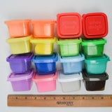 Rainbow Dream Sand + Woah Doah Air Dry Clay - 16 Jars