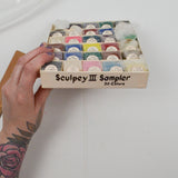 Sculpey III Sampler Polymer Clay Bundle - 30 Colors