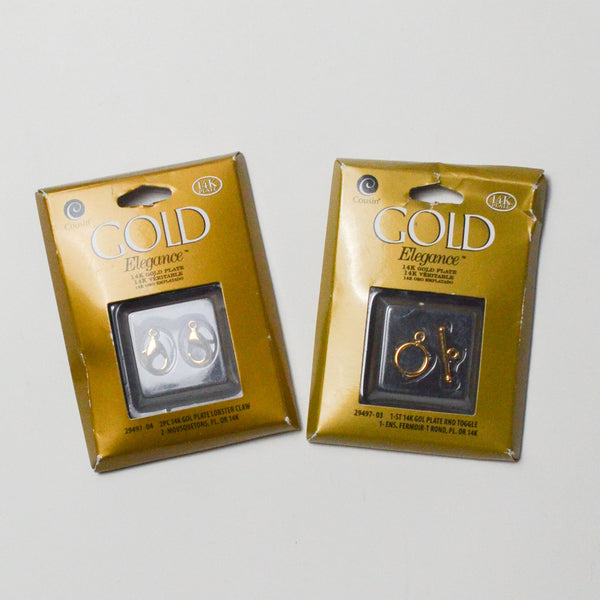 Gold Elegance Fasteners - 2 Packs Default Title