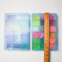Standard Perler Beads in Plastic Compartment Cases - 2 Cases Default Title