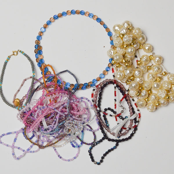 Assorted Beaded Necklace + Bracelet Bundle