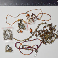 Assorted Metal, Glass + Natural Jewelry Bundle